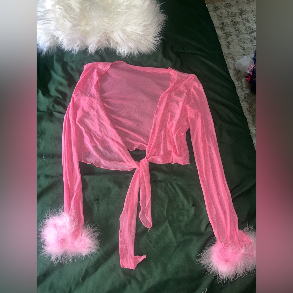 Pink top